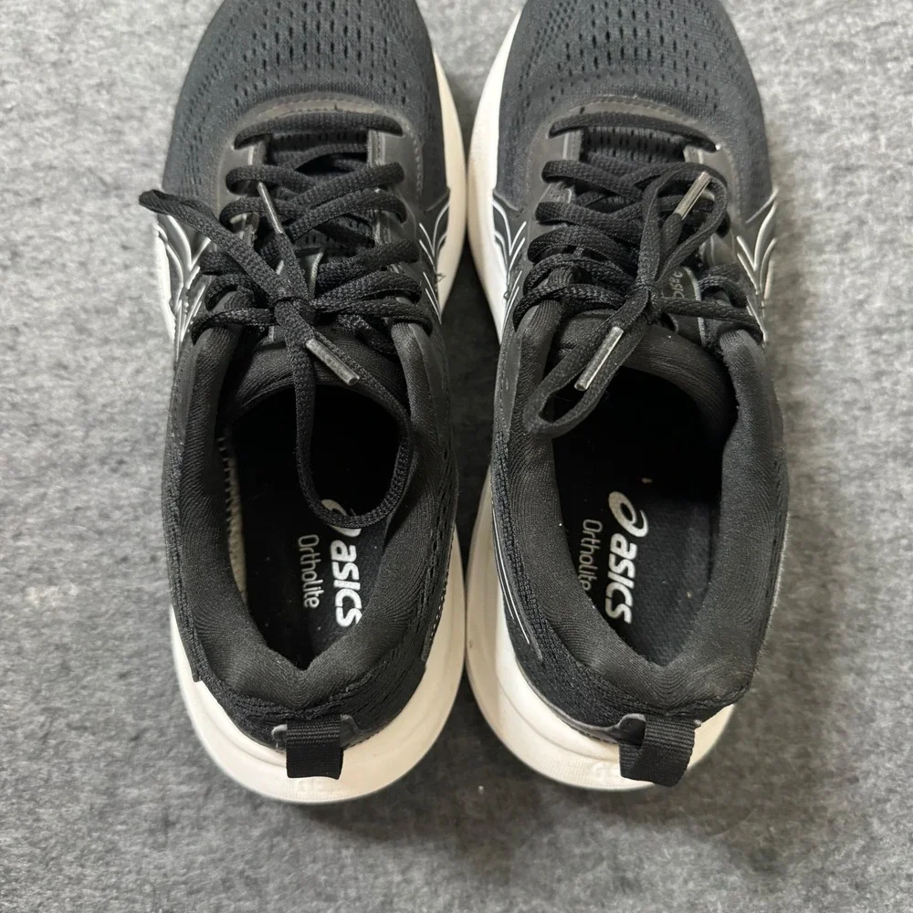 ASICS Gel-Contend 9 Womens Running Shoes Black White 1012B681 Size 9